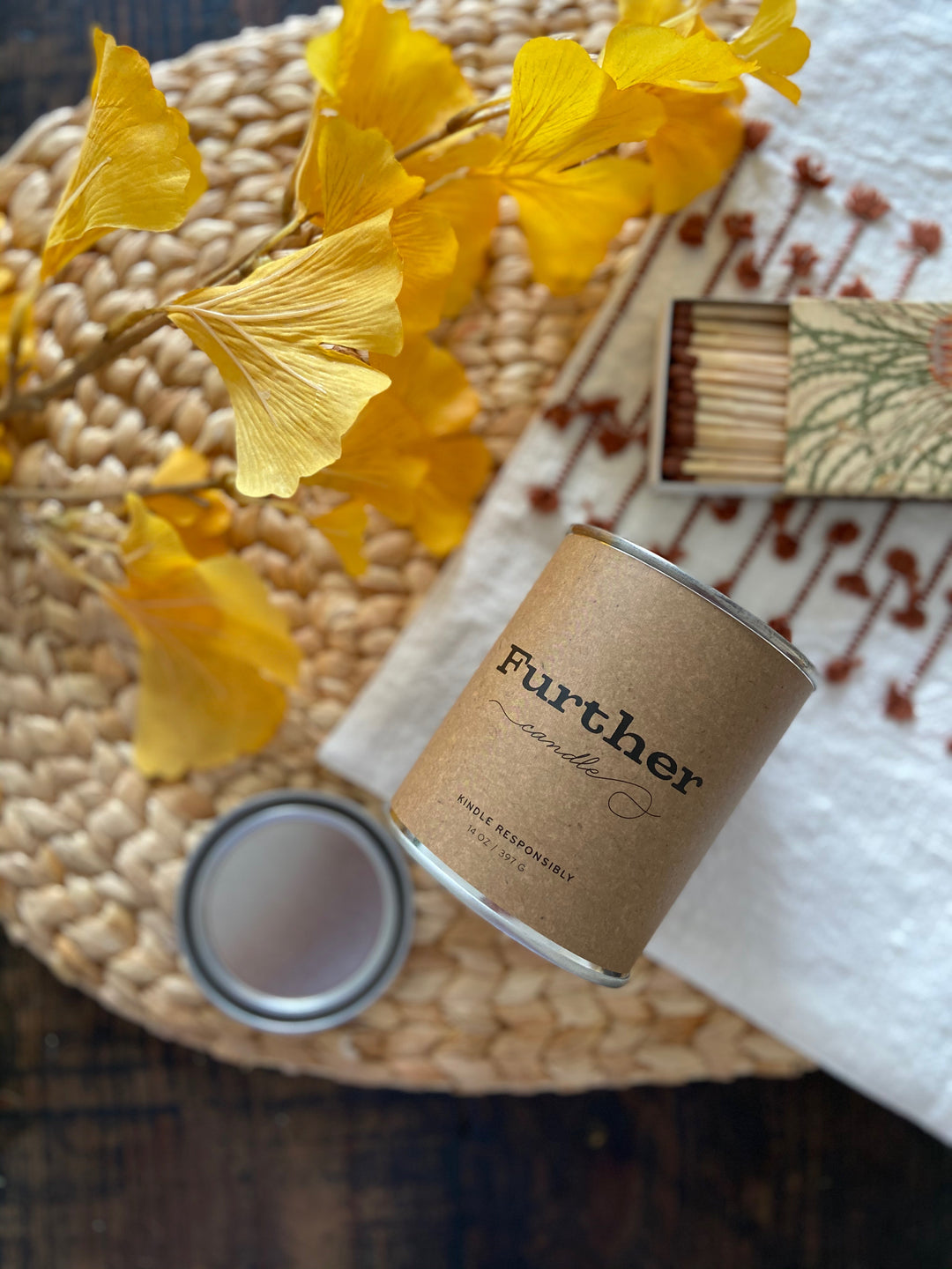 13 oz. Tin Candle – Further Soy Candle - Image 4